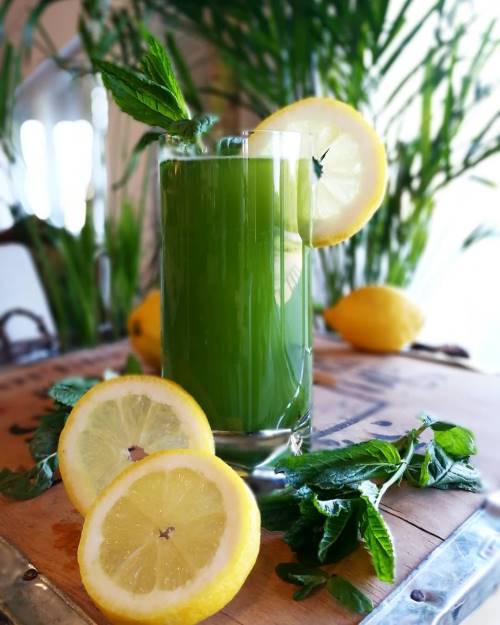 Matcha mocktail